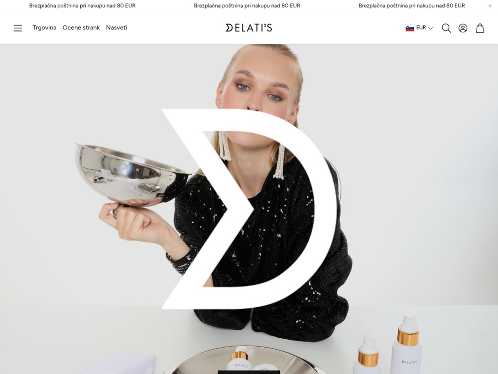 Delatis Shopify store