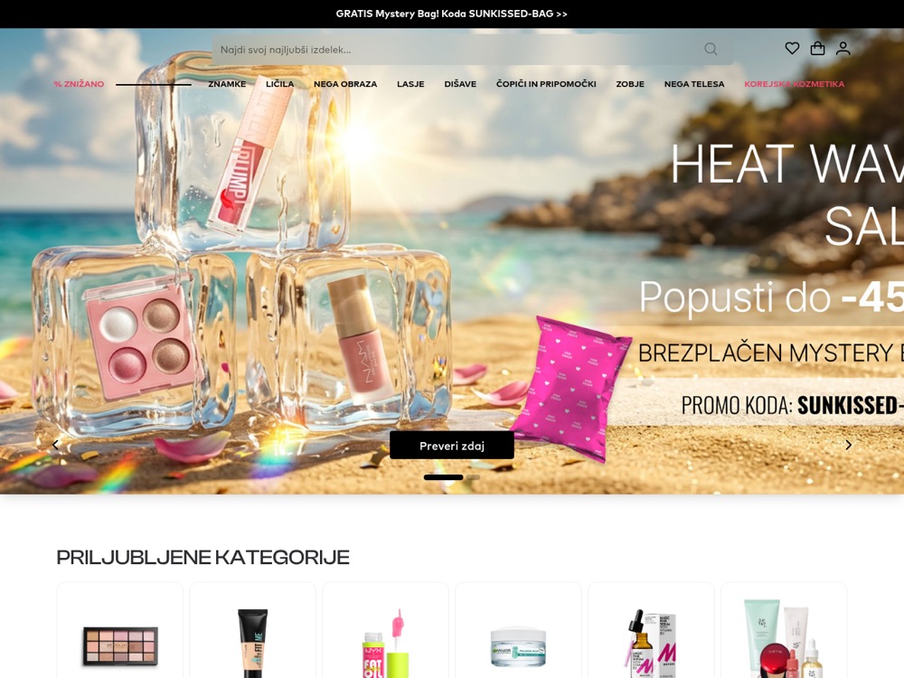 Pinkpanda (Ličila.si) e-commerce
